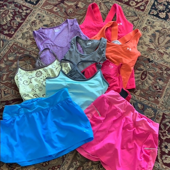 Nike Tops - Bundle of Nike, Head and Assorted Athletic wear.